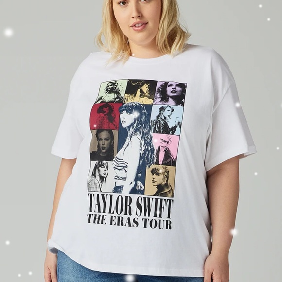 Taylor Swift Eras Tour White T-Shirt - Picture 3 of 5
